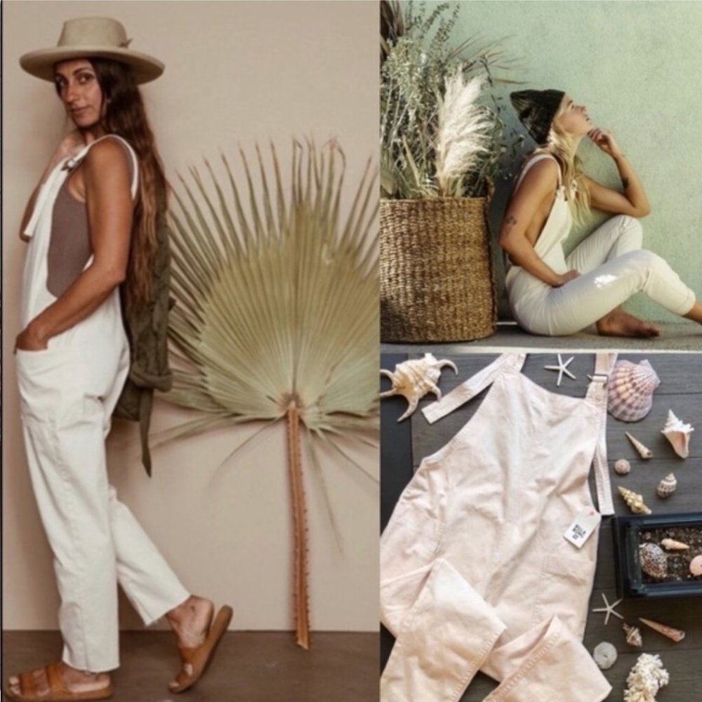 Billabong up N over overalls jumpsuit sz medium M